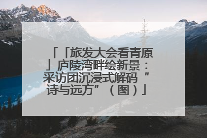 「旅发大会看青原」庐陵湾畔绘新景：采访团沉浸式解码“诗与远方”（图）
