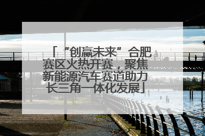 “创赢未来”合肥赛区火热开赛，聚焦新能源汽车赛道助力长三角一体化发展