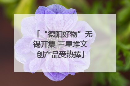 “德阳好物”无锡开集 三星堆文创产品受热捧