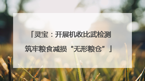 灵宝：开展机收比武检测 筑牢粮食减损“无形粮仓”