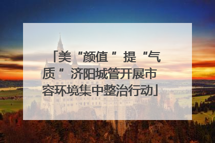 美“颜值 ”提“气质 ”济阳城管开展市容环境集中整治行动