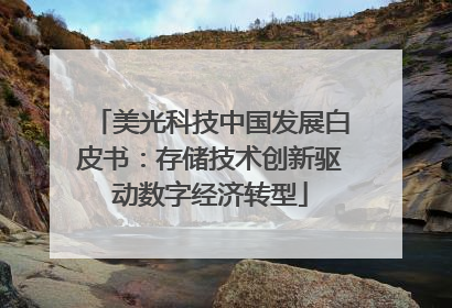 美光科技中国发展白皮书：存储技术创新驱动数字经济转型