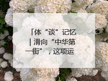 体“谈”记忆｜滑向“中华第一街”，这项运动酷炫十足！