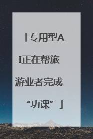 专用型AI正在帮旅游业者完成“功课”