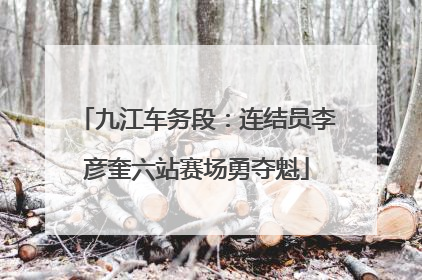 九江车务段：连结员李彦奎六站赛场勇夺魁