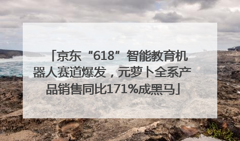 京东“618”智能教育机器人赛道爆发，元萝卜全系产品销售同比171%成黑马