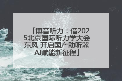 博音听力：借2025北京国际听力学大会东风 开启国产助听器AI赋能新征程