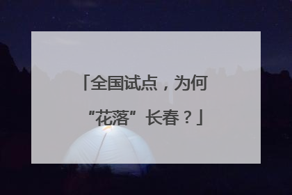 全国试点，为何“花落”长春？