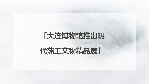 大连博物馆推出明代藩王文物精品展