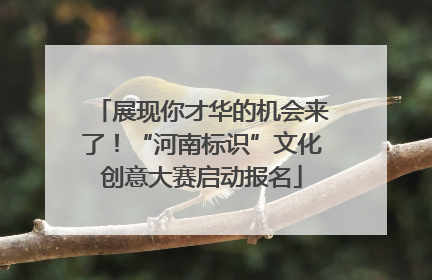 展现你才华的机会来了！“河南标识”文化创意大赛启动报名