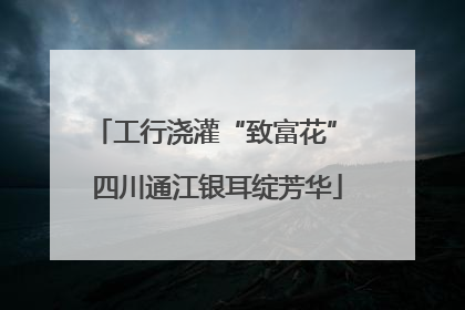 工行浇灌“致富花” 四川通江银耳绽芳华