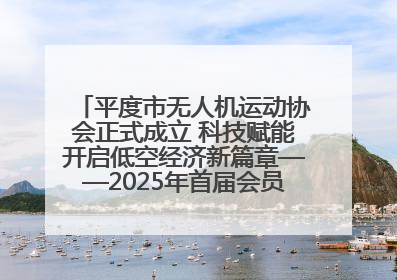 平度市无人机运动协会正式成立 科技赋能开启低空经济新篇章——2025年首届会员大会暨无人机应用发展论坛成功举办