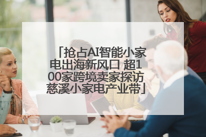 抢占AI智能小家电出海新风口 超100家跨境卖家探访慈溪小家电产业带