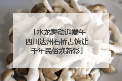 水龙舞动迎端午 四川达州石桥古镇让千年民俗焕新彩