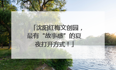沈阳红梅文创园，最有“故事感”的夏夜打开方式！