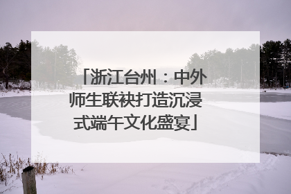 浙江台州：中外师生联袂打造沉浸式端午文化盛宴