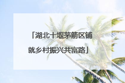 湖北十堰茅箭区铺就乡村振兴共富路