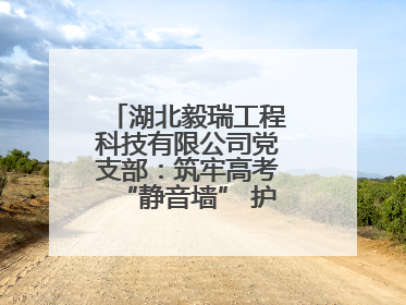 湖北毅瑞工程科技有限公司党支部：筑牢高考“静音墙” 护航学子逐梦路