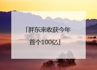 胖东来收获今年首个100亿