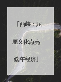 西峡：屈原文化点亮端午经济