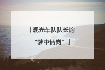 观光车队队长的“梦中情岗”