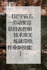 辽宁省五一劳动奖章获得者佟明：技术攻关，练就带电作业新技能