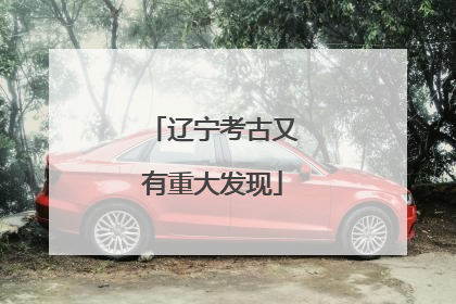 辽宁考古又有重大发现
