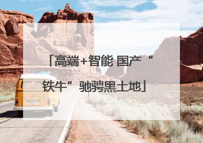 高端+智能 国产“铁牛”驰骋黑土地