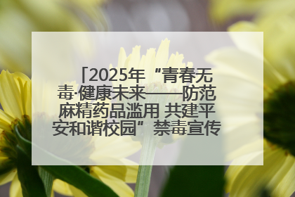 2025年“青春无毒·健康未来——防范麻精药品滥用 共建平安和谐校园”禁毒宣传专题活动在咸宁举行