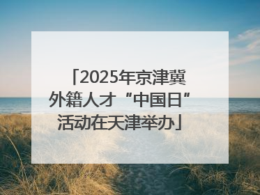 2025年京津冀外籍人才“中国日”活动在天津举办