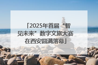 2025年首届“智见未来”数字文旅大赛在西安圆满落幕
