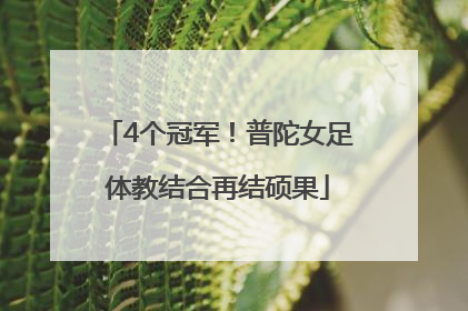 4个冠军！普陀女足体教结合再结硕果