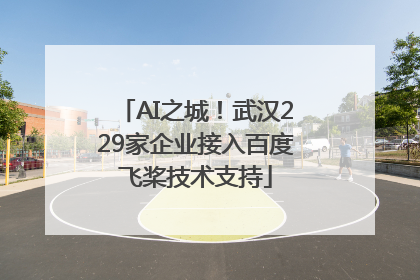 AI之城！武汉229家企业接入百度飞桨技术支持