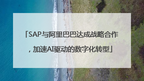 SAP与阿里巴巴达成战略合作，加速AI驱动的数字化转型